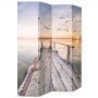 Biombo divisor plegable 160x170 cm lago de , Divisores de ambientes - Ref: Foro24-245882, Precio: 134,23 €, Descuento: %