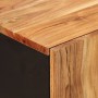 Aparador con 4 puertas madera maciza de acacia 60x33x75 cm de , Aparadores - Ref: Foro24-352918, Precio: 145,38 €, Descuento: %