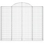 Cesta gaviones forma arco hierro galvanizado 200x30x160/180 cm de , Maceteros y jardineras - Ref: Foro24-153488, Precio: 105,...
