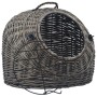 Transportín para gatos sauce natural gris 50x42x40 cm de , Transportines y cajas para mascotas - Ref: Foro24-170905, Precio: ...