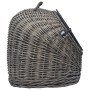Transportín para gatos sauce natural gris 50x42x40 cm de , Transportines y cajas para mascotas - Ref: Foro24-170905, Precio: ...
