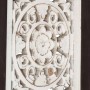 Panel de pared tallado a mano MDF marrón y blanco 60x60x1,5 cm de , Recubrimiento de paredes - Ref: Foro24-321654, Precio: 37...