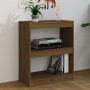 Estantería/divisor espacio madera pino marrón miel 60x30x71,5cm de , Librerías y estanterías - Ref: Foro24-808161, Precio: 55...