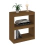 Estantería/divisor espacio madera pino marrón miel 60x30x71,5cm de , Librerías y estanterías - Ref: Foro24-808161, Precio: 55...