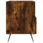 Mesita de noche madera ingeniería roble ahumado 40x35x47,5 cm de , Mesitas de noche - Ref: Foro24-827382, Precio: 40,89 €, De...