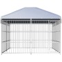 Perrera de exterior con techo 300x300 cm de , Casetas y cercados para perros - Ref: Foro24-144625, Precio: 829,33 €, Descuent...