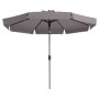 Madison Sombrilla de jardín redonda Flores Luxe taupe 300 cm de , Sombrillas - Ref: Foro24-418778, Precio: 126,65 €, Descuent...