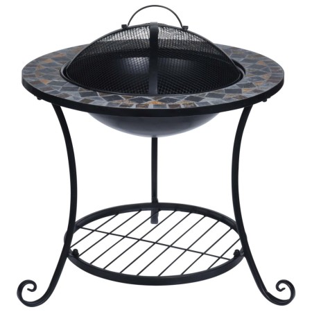 ProGarden Brasero con diseño de mosaico 58x58x44 cm de , Chimeneas - Ref: Foro24-436196, Precio: 88,68 €, Descuento: %