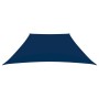 Toldo de vela trapezoidal de tela oxford azul 3/5x4 m de , Sombrillas - Ref: Foro24-135573, Precio: 62,18 €, Descuento: %