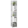 FMD Estantería de esquina con 10 compartimentos laterales blanco de , Librerías y estanterías - Ref: Foro24-433865, Precio: 1...