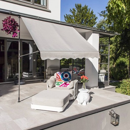 HI Toldo móvil gris 200x120 cm de , Toldos - Ref: Foro24-435293, Precio: 110,55 €, Descuento: %