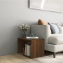 Mesa auxiliar madera contrachapada roble marrón 59x36x38 cm de , Mesas auxiliares - Ref: Foro24-826634, Precio: 34,07 €, Desc...