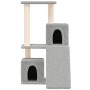 Rascador para gatos con postes de sisal gris claro 82 cm de , Mobiliario para gatos - Ref: Foro24-171664, Precio: 51,26 €, De...