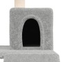 Rascador para gatos con postes de sisal gris claro 82 cm de , Mobiliario para gatos - Ref: Foro24-171664, Precio: 51,26 €, De...
