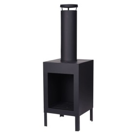 ProGarden Chimenea con tubo negro 100 cm de , Chimeneas - Ref: Foro24-442164, Precio: 84,86 €, Descuento: %