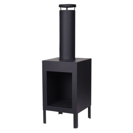 ProGarden Chimenea con tubo negro 100 cm de , Chimeneas - Ref: Foro24-442164, Precio: 84,86 €, Descuento: %