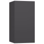 Muebles de salón 7 pzas madera ingeniería gris 30,5x30x60 cm de , Muebles TV - Ref: Foro24-3078953, Precio: 232,79 €, Descuen...