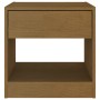 Mesitas de noche 2 uds pino macizo marrón miel 40x31x40 cm de , Mesitas de noche - Ref: Foro24-808070, Precio: 69,09 €, Descu...