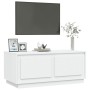 Mesa de centro madera contrachapada blanco 102x50x44 cm de , Mesas de centro - Ref: Foro24-819876, Precio: 49,22 €, Descuento: %