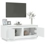 Mesa de centro madera contrachapada blanco 102x50x44 cm de , Mesas de centro - Ref: Foro24-819876, Precio: 49,22 €, Descuento: %