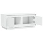 Mesa de centro madera contrachapada blanco 102x50x44 cm de , Mesas de centro - Ref: Foro24-819876, Precio: 49,22 €, Descuento: %
