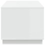 Mesa de centro madera contrachapada blanco 102x50x44 cm de , Mesas de centro - Ref: Foro24-819876, Precio: 49,22 €, Descuento: %