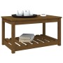 Mesa de jardín madera maciza pino marrón miel 82,5x50,5x45 cm de , Mesas de jardín - Ref: Foro24-824137, Precio: 89,38 €, Des...