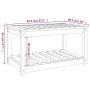 Mesa de jardín madera maciza pino marrón miel 82,5x50,5x45 cm de , Mesas de jardín - Ref: Foro24-824137, Precio: 89,38 €, Des...