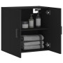 Armario de pared madera de ingeniería negro 60x31x60 cm de , Taquillas y armarios de almacenamiento - Ref: Foro24-829965, Pre...