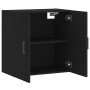 Armario de pared madera de ingeniería negro 60x31x60 cm de , Taquillas y armarios de almacenamiento - Ref: Foro24-829965, Pre...