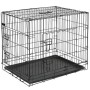 @Pet Transportín para perros metal negro 107x70x77,5 cm 15004 de , Transportines y cajas para mascotas - Ref: Foro24-413721, ...