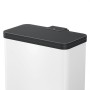 Hailo Cubo con pedal Oko Duo Plus tamaño L 17+9 l blanco 0630-230 de , Cubos de la basura y papeleras - Ref: Foro24-415427, P...