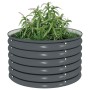 Arriate de acero galvanizado gris 80x80x44 cm de , Maceteros y jardineras - Ref: Foro24-45530, Precio: 101,68 €, Descuento: %