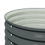 Arriate de acero galvanizado gris 80x80x44 cm de , Maceteros y jardineras - Ref: Foro24-45530, Precio: 101,68 €, Descuento: %