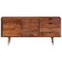 Mueble para TV madera maciza de acacia 118x30x55 cm de , Muebles TV - Ref: Foro24-340303, Precio: 348,76 €, Descuento: %