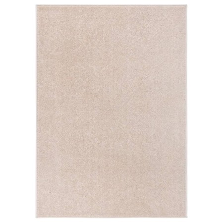 Alfombra de pelo corto beige oscuro 240x340 cm de , Alfombras - Ref: Foro24-340343, Precio: 154,41 €, Descuento: %