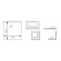 RIDDER Cortina de ducha Satin White 180x200 cm de , Cortinas de ducha - Ref: Foro24-425886, Precio: 39,20 €, Descuento: %