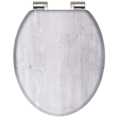 SCHÜTTE Asiento de inodoro con cierre suave LIGHT WOOD MDF de , Asientos de inodoros y bidés - Ref: Foro24-435086, Precio: 58...