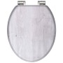 SCHÜTTE Asiento de inodoro con cierre suave LIGHT WOOD MDF de , Asientos de inodoros y bidés - Ref: Foro24-435086, Precio: 58...