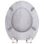 SCHÜTTE Asiento de inodoro con cierre suave LIGHT WOOD MDF de , Asientos de inodoros y bidés - Ref: Foro24-435086, Precio: 58...
