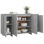Aparador de madera de ingeniería gris Sonoma 135x41x75 cm de , Aparadores - Ref: Foro24-813057, Precio: 161,45 €, Descuento: %