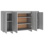 Aparador de madera de ingeniería gris Sonoma 135x41x75 cm de , Aparadores - Ref: Foro24-813057, Precio: 161,45 €, Descuento: %