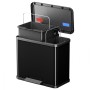 Hailo Papelera con pedal Oko Duo Plus tamaño L 17+9 L negro 0630-260 de , Cubos de la basura y papeleras - Ref: Foro24-415431...
