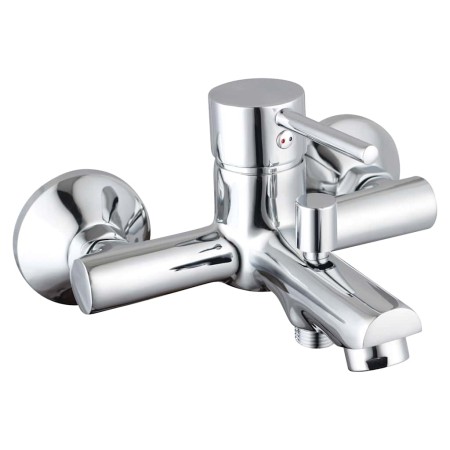 SCHÜTTE Grifo monomando mezclador de bañera LAURANA cromado de , Grifos - Ref: Foro24-425789, Precio: 66,51 €, Descuento: %
