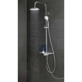 SCHÜTTE Set de ducha fija con bandeja AQUASTAR blanco-cromo de , Cabezales de ducha - Ref: Foro24-434593, Precio: 116,63 €, D...