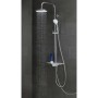 SCHÜTTE Set de ducha fija con bandeja AQUASTAR blanco-cromo de , Cabezales de ducha - Ref: Foro24-434593, Precio: 116,63 €, D...