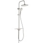SCHÜTTE Set de ducha fija con bandeja AQUASTAR blanco-cromo de , Cabezales de ducha - Ref: Foro24-434593, Precio: 116,63 €, D...