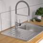 SCHÜTTE Grifo mezclador de fregadero muelle en espiral NEW YORK cromo de , Grifos - Ref: Foro24-435065, Precio: 137,07 €, Des...