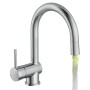 SCHÜTTE Grifo mezclador de lavabo con LED STELLA cromado de , Grifos - Ref: Foro24-435067, Precio: 87,11 €, Descuento: %