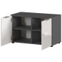 Germania Banco zapatero GW-Rimini 75x40x48 cm grafito y blanco de , Zapateros y organizadores de calzado - Ref: Foro24-438392...